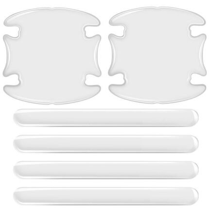Transparent Car Door Handle & Mirror Protection Strips