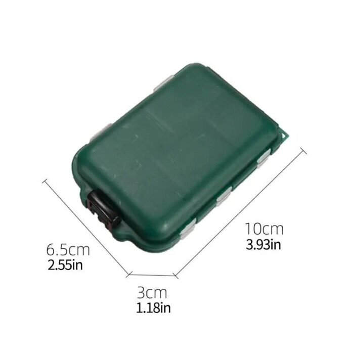Double-Sided 10-Compartment Fishing Tackle Box - Image 7