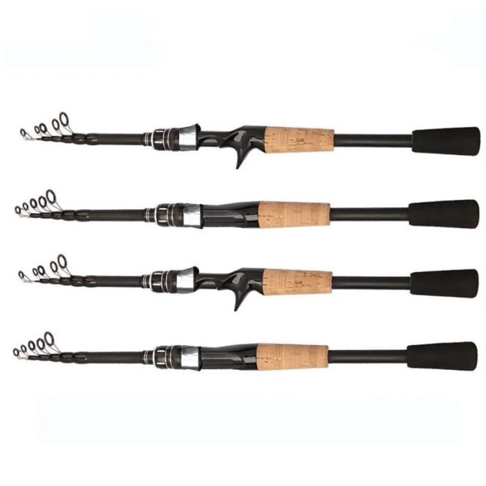 Professional Telescopic Baitcasting Fishing Rod - Image 1