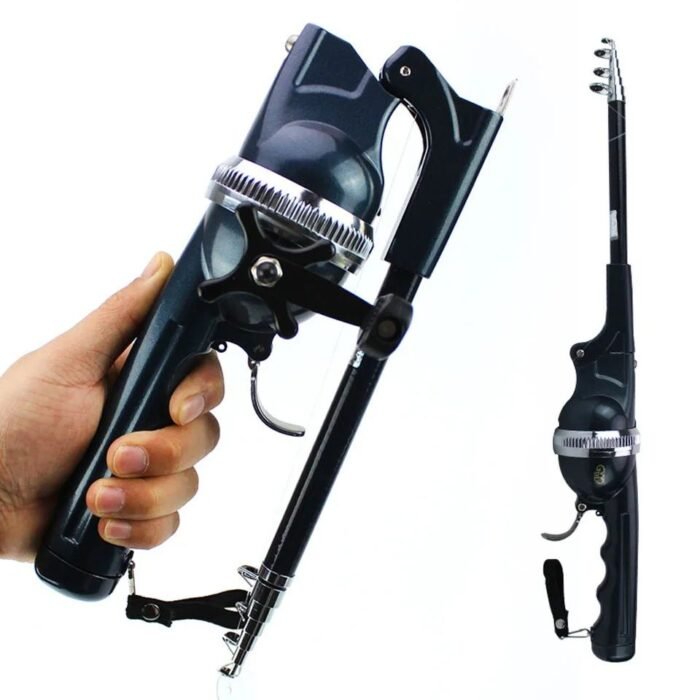 Compact Telescopic Fishing Rod & Reel Combo 134cm - Image 2
