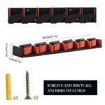 Wall-Mounted 6-Rod Fishing Pole Rack - Image 5