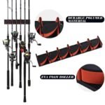 Wall-Mounted 6-Rod Fishing Pole Rack - Image 3