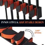 Wall-Mounted 6-Rod Fishing Pole Rack - Image 4