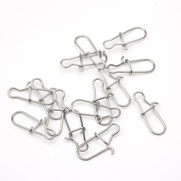 Stainless Steel Fishing Barrel Swivel Lure Connectors 100pcs - Image 4