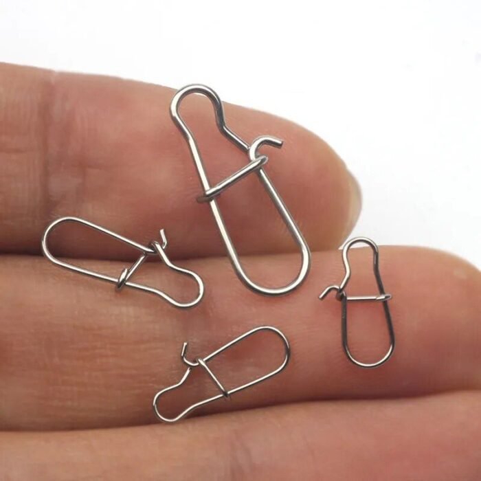 Stainless Steel Fishing Barrel Swivel Lure Connectors 100pcs - Image 6