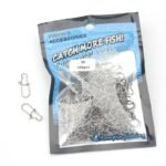 Stainless Steel Fishing Barrel Swivel Lure Connectors 100pcs - Image 5