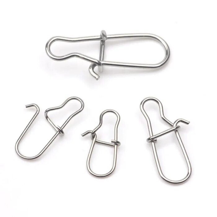 Stainless Steel Fishing Barrel Swivel Lure Connectors 100pcs - Image 2
