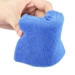 Microfiber Car Cleaning Sponge Cloths & Wax Polishing Pads - Image 4