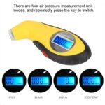 Compact LCD Digital Tire Pressure Gauge with Backlight for Cars & Motorcycles - Image 5