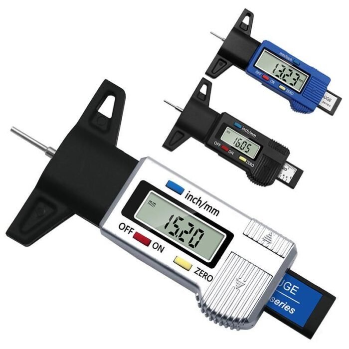 Essential Digital Tire Tread Depth Gauge - Precision Auto Tire Monitoring Tool - Image 2