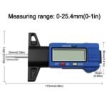 Essential Digital Tire Tread Depth Gauge - Precision Auto Tire Monitoring Tool - Image 7