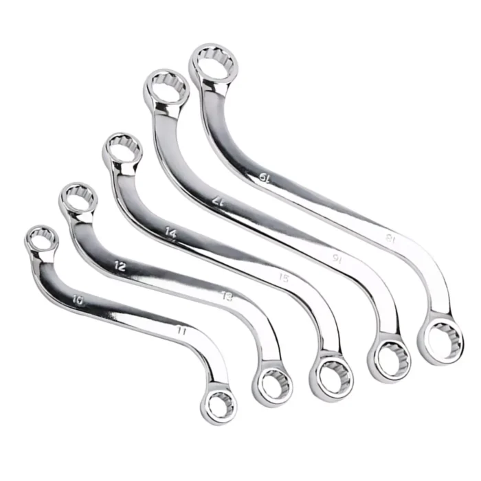 5-Piece S-Type Allen Wrench Set - Double-Ended Spanner Tool Kit - Image 1