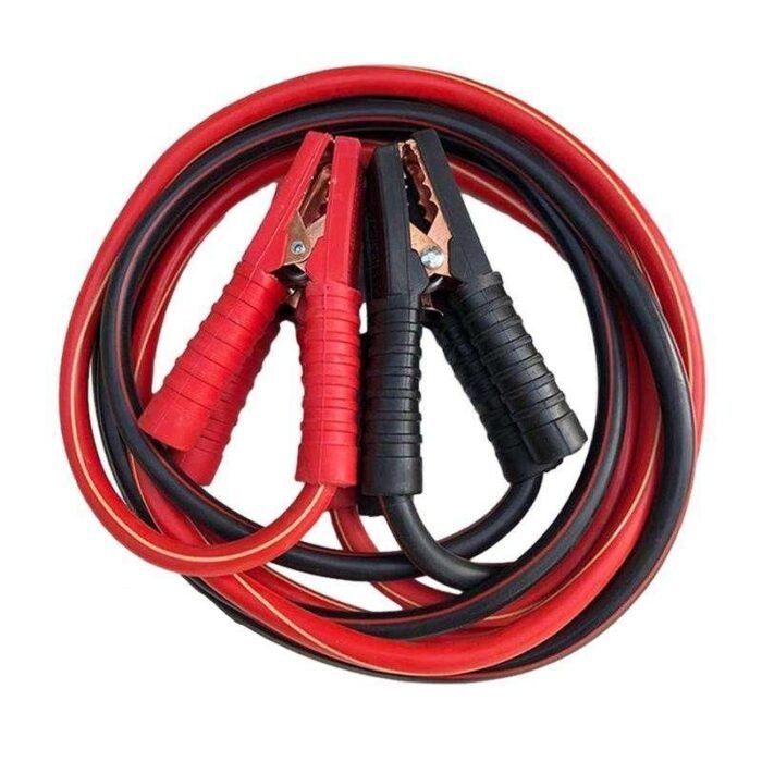Heavy Duty Jumper Cables - Quick Connect Battery Booster Jump Leads for Cars, Vans, and Trucks - Image 1