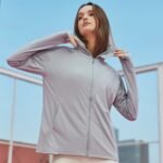 Versatile Long Sleeve Hooded Sport Top for Women - Image 6