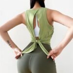 Women's Sleek Sleeveless Fitness Top - Image 2