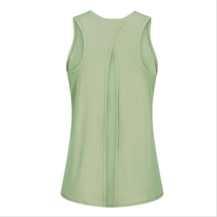 Women's Sleek Sleeveless Fitness Top - Image 1