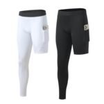 High-Performance Men's Compression Sports Leggings - Image 2