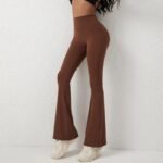High Waist Flare Yoga Pants - Image 4
