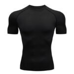 Men's High-Performance Compression Running T-Shirt: Quick Dry, Fitness & Training Essential