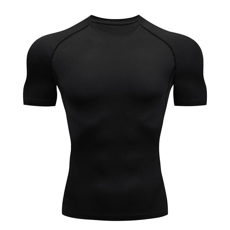 51330-ca66f6.jpeg Men's High-Performance Compression Running T-Shirt: Quick Dry, Fitness & Training Essential - Image 1