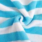 Quick-Dry Luxury Stripe Microfiber Bath Towel - Image 5