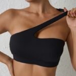 One-Shoulder High Stretch Sports Bra for Fitness & Yoga - Image 5