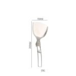 Compact Stainless Steel Folding Spatula for Outdoor Cooking and Camping - Image 6