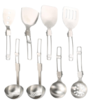 Compact Stainless Steel Folding Spatula for Outdoor Cooking and Camping - Image 2