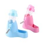 Compact 80ml Hamster Water Bottle with Integrated Feeding Trough - Image 5