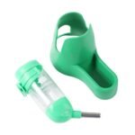 Compact 80ml Hamster Water Bottle with Integrated Feeding Trough - Image 6