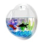 Wall-Mounted Acrylic Fish Bowl Aquarium - Elegant Home Decor