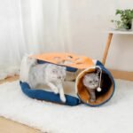 Interactive Multi-Pet Play Tunnel: Collapsible Tube for Cats, Rabbits & Ferrets - Image 3