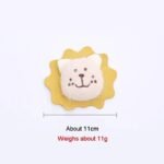 Sunflower Lion Catnip Plush Toy: Interactive Chew & Sound Cat Toy - Image 6