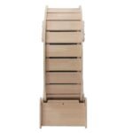 Wooden Round Cat Exercise Wheel All-Natural & Stylish - Image 4