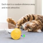 Interactive USB Rechargeable Cat Toy with Smart Standby & Dazzling Light Features - Image 6