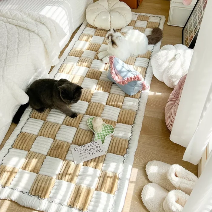 Luxurious Thickened Flannel Sofa Cover with Anti-Slip Backing - Image 3