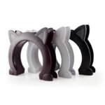 Versatile 4-Way Lockable Cat & Small Dog Door - Easy Install Pet Gate