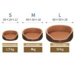 Cozy Dot-Patterned Pet Bed - Image 5