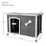Large Wooden Dog House - Image 3