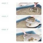 Efficient & Ergonomic Cat Litter Scoop Set - Image 7