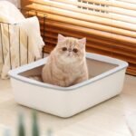 Large Capacity Semi-Enclosed Cat Litter Box - Image 2