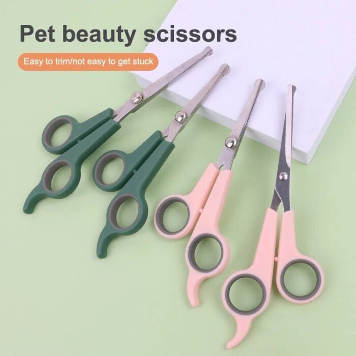 Round-Tip Professional Pet Grooming Scissors for Dogs and Cats - Image 4