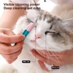 Soft Silicone Eye Comb Brush for Gentle Pet Tear Stain Removal - Image 3