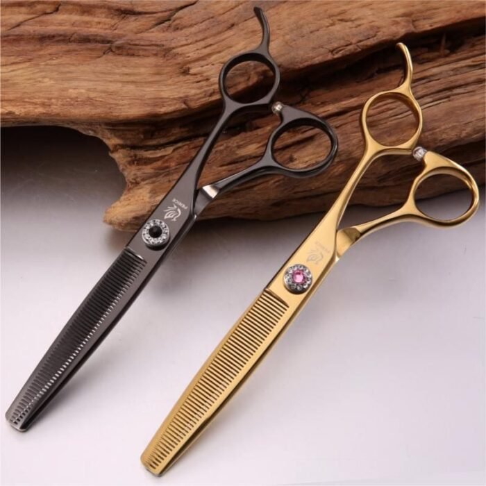Fenice 6.5 inch Thinning Scissors for Pet Dog Grooming - Image 1
