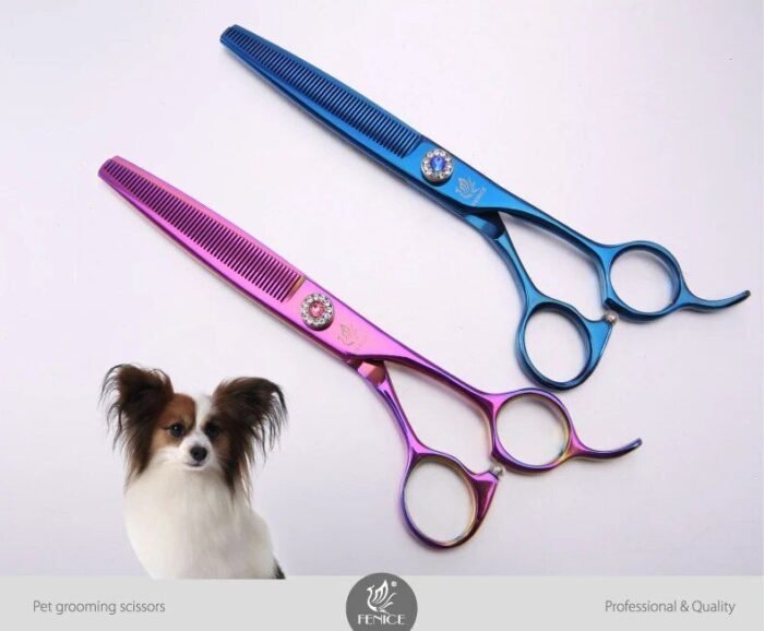 Fenice 6.5 inch Thinning Scissors for Pet Dog Grooming - Image 6