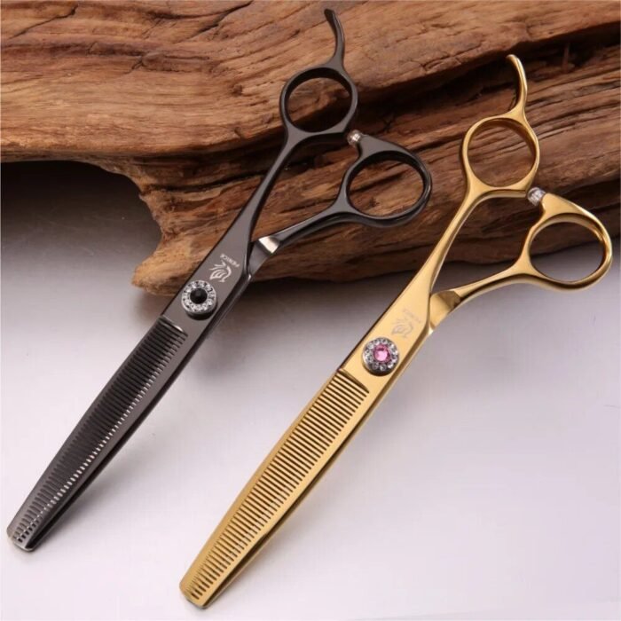Fenice 6.5 inch Thinning Scissors for Pet Dog Grooming - Image 2