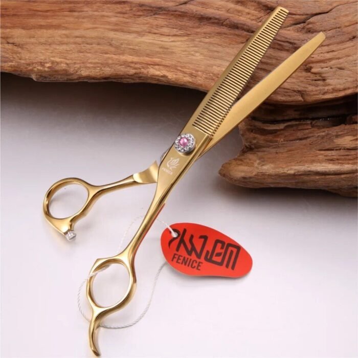 Fenice 6.5 inch Thinning Scissors for Pet Dog Grooming - Image 3
