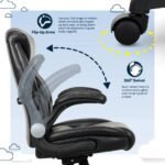 Luxurious Air Lumbar Leather Office Chair: Ergonomic, Adjustable, and Rotatable - Image 6