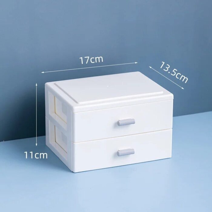 Multi-Layer Modern Plastic Desktop Organizer - Image 7