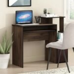 Compact Home Office Computer Desk with Storage Bin - Image 7